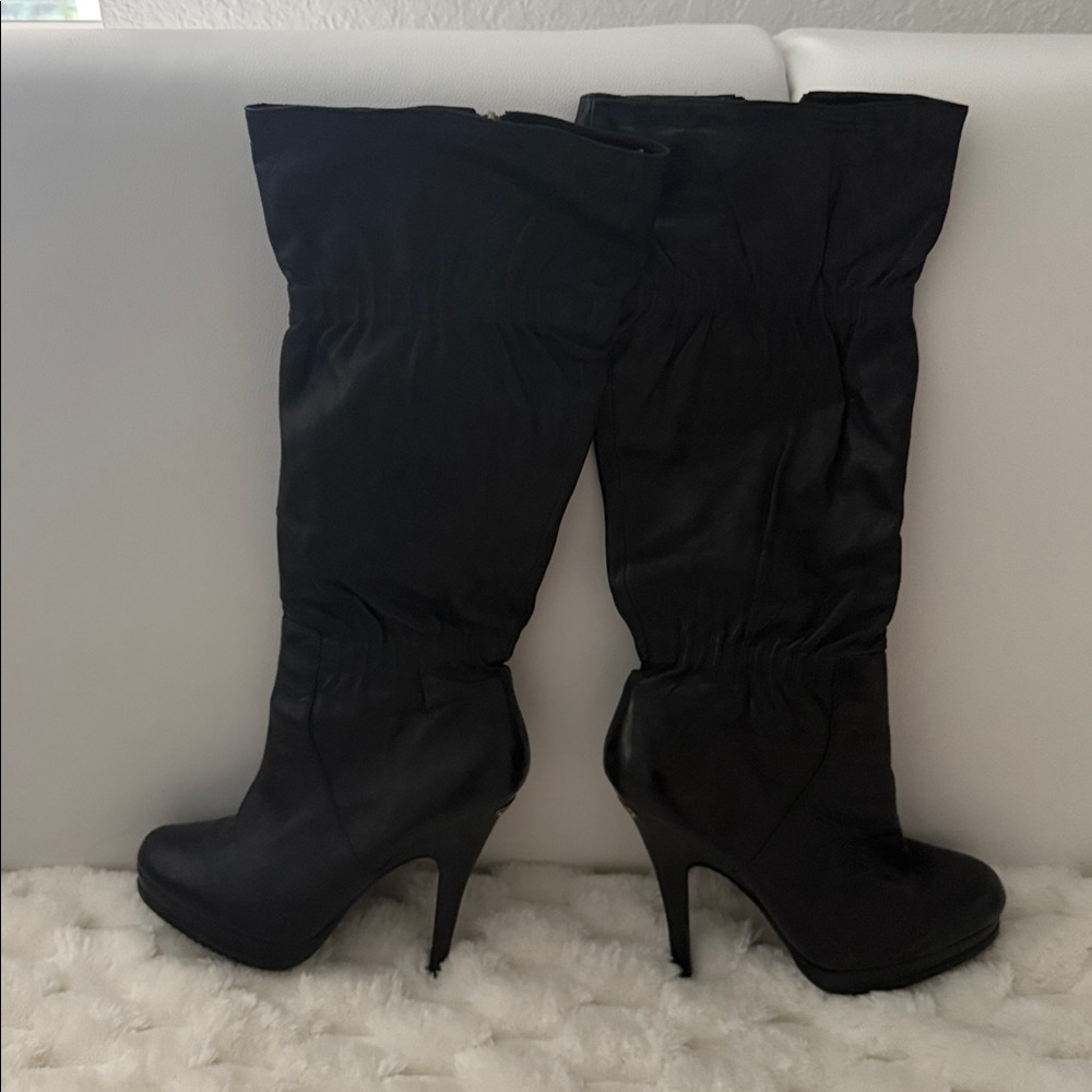 Michael Kors Black Ankle Boots in excellent condition.